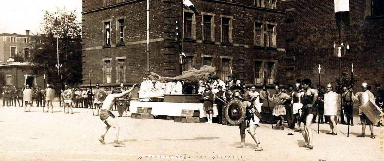 2418- Sidi-Brahim - 8e Bataillon de Chasseurs a Pied - Fete Romaine2 - 1929.jpg